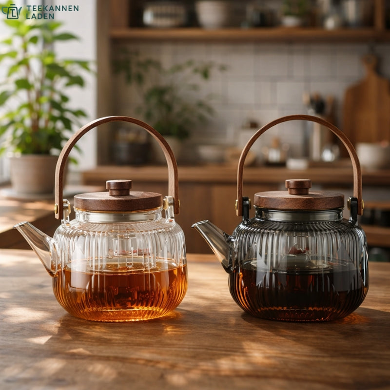 テーブル・机 Teekanne Glas Teekanne Holz Ambiente 800ml | Taekannen Laden | Teekannen Laden